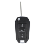 Image for Aftermarket Citroen 3 Button Flip Remote